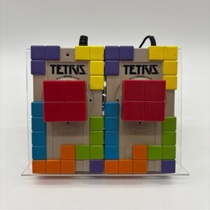 Vintage Radica Tetris Plug and Play TV Game 2 Player 2003 Tested